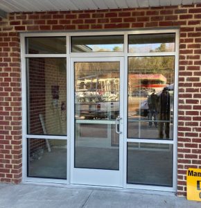 Veteran's Administration doors repaired